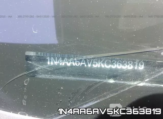 1N4AA6AV5KC363819 фото 5