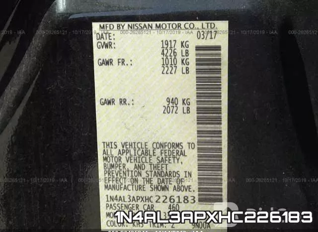 1N4AL3APXHC226183 фото 6