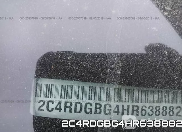 2C4RDGBG4HR638882 фото 9