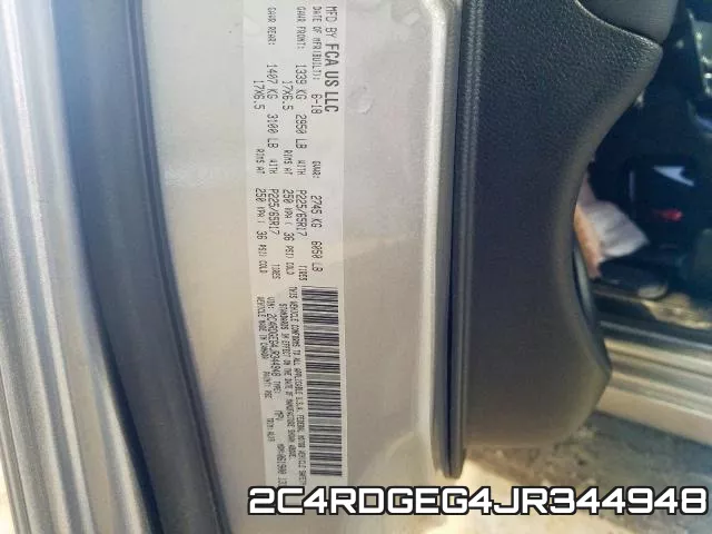 2C4RDGEG4JR344948 фото 2