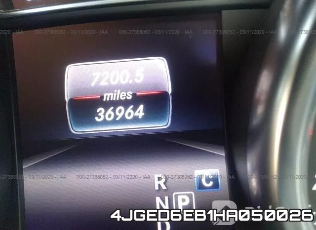 4JGED6EB1HA050026 фото 7