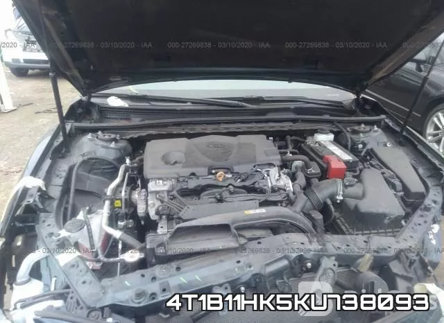4T1B11HK5KU738093 фото 2