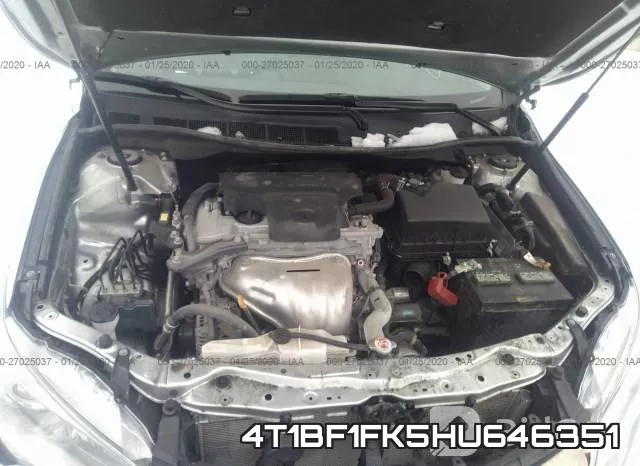 4T1BF1FK5HU646351 фото 2