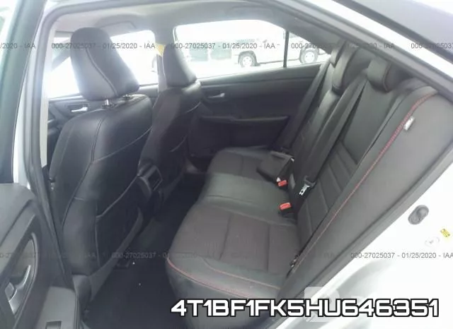 4T1BF1FK5HU646351 фото 8