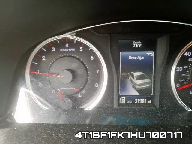 4T1BF1FK7HU700717 фото 4