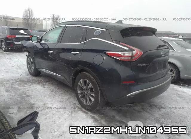 5N1AZ2MH1JN104955 фото 4