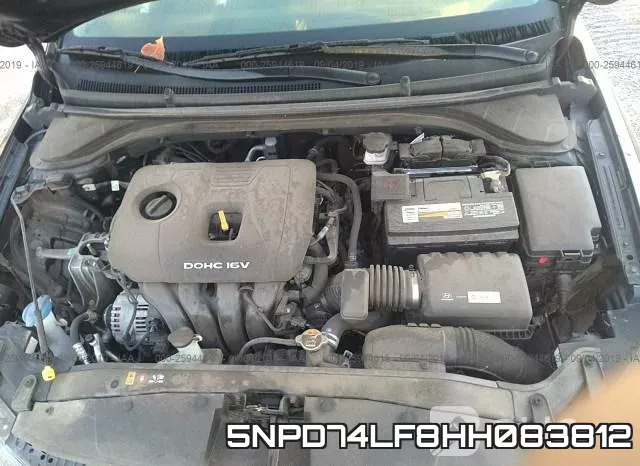 5NPD74LF8HH083812 фото 2