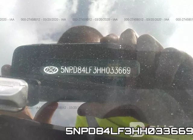 5NPD84LF3HH033669 фото 5