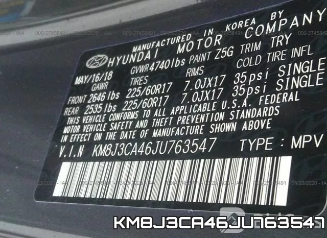 KM8J3CA46JU763547 фото 8