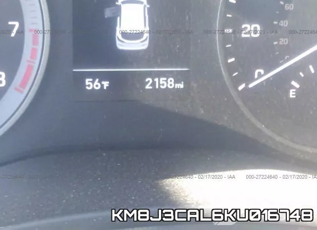KM8J3CAL6KU016748 фото 6