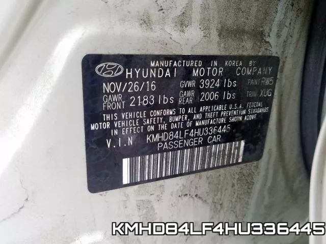 KMHD84LF4HU336445 фото 2