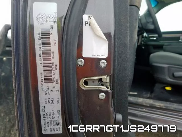1C6RR7GT1JS249779 фото 2