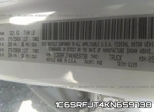 1C6SRFJT4KN659738 фото 10