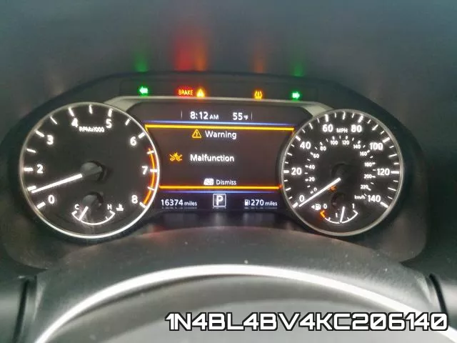 1N4BL4BV4KC206140 фото 6