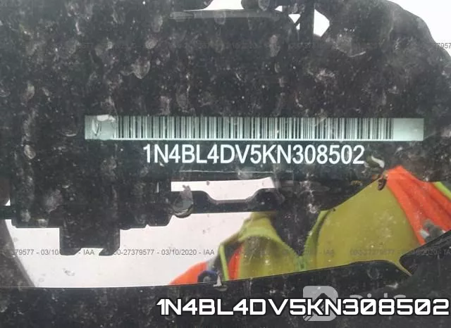 1N4BL4DV5KN308502 фото 8