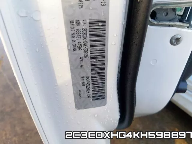 2C3CDXHG4KH598897 фото 2