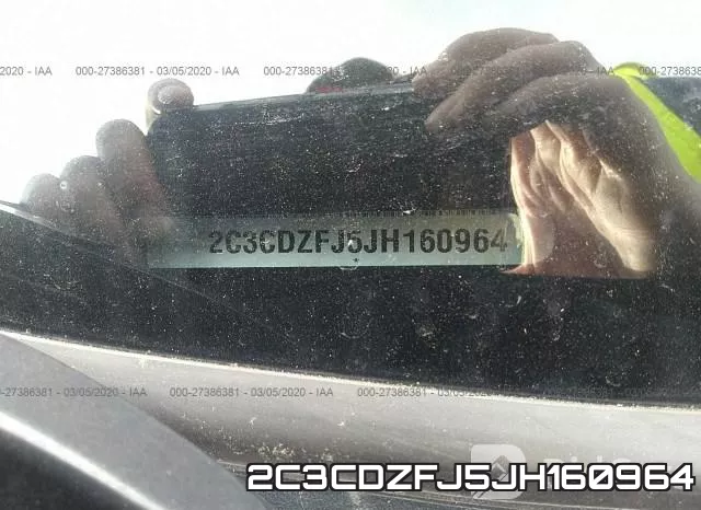2C3CDZFJ5JH160964 фото 6