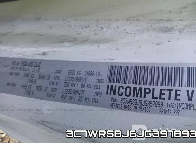 3C7WRSBJ6JG397893 фото 8