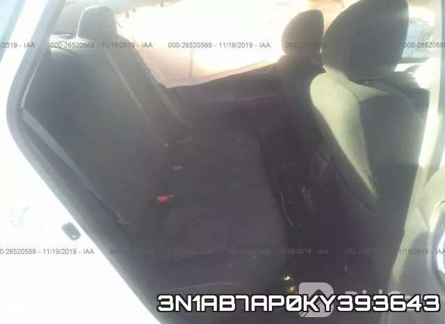 3N1AB7AP0KY393643 фото 7