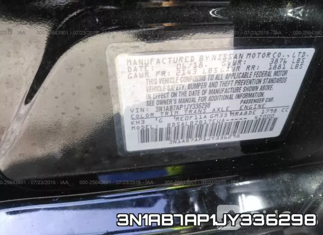 3N1AB7AP1JY336298 фото 10