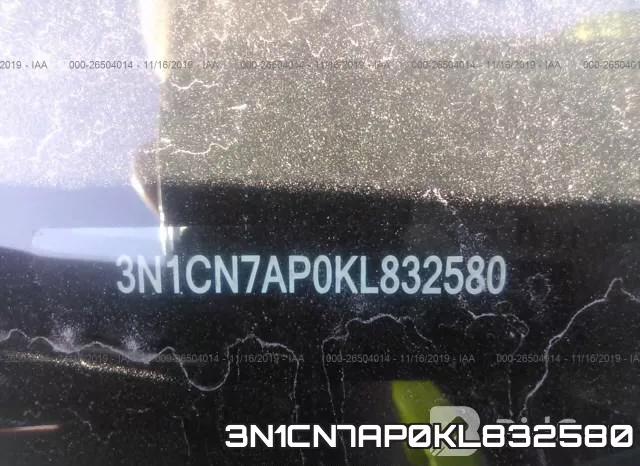 3N1CN7AP0KL832580 фото 9