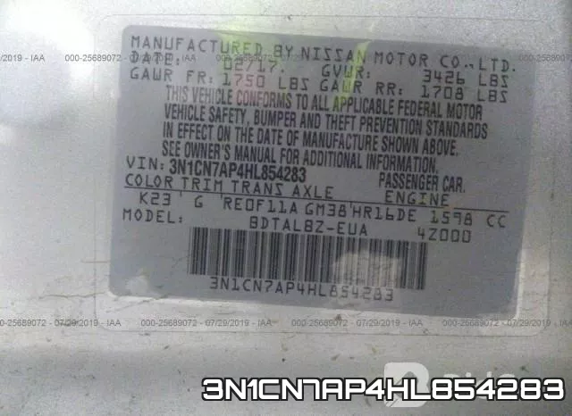3N1CN7AP4HL854283 фото 10