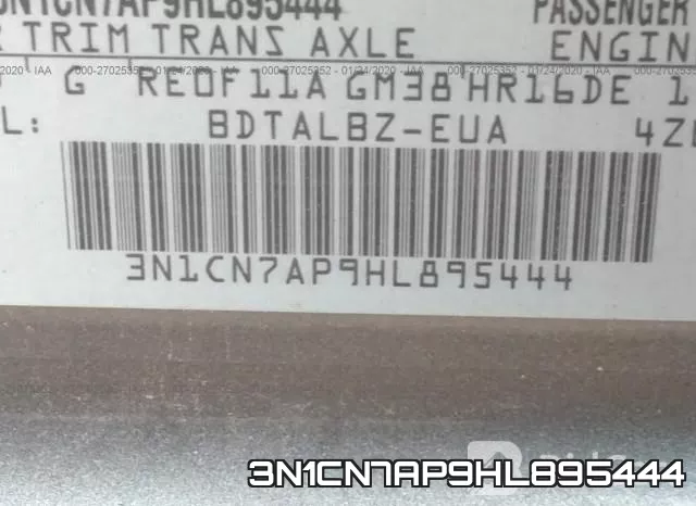 3N1CN7AP9HL895444 фото 10