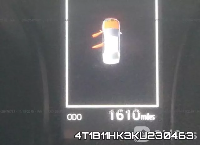 4T1B11HK3KU230463 фото 5