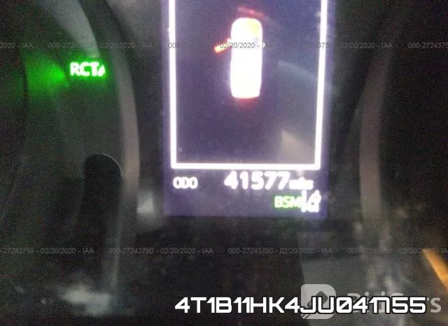 4T1B11HK4JU041755 фото 7