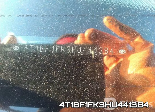 4T1BF1FK3HU441384 фото 7