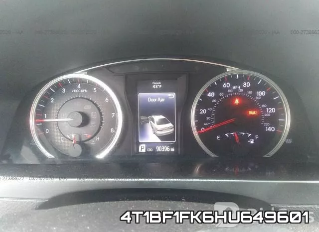 4T1BF1FK6HU649601 фото 8