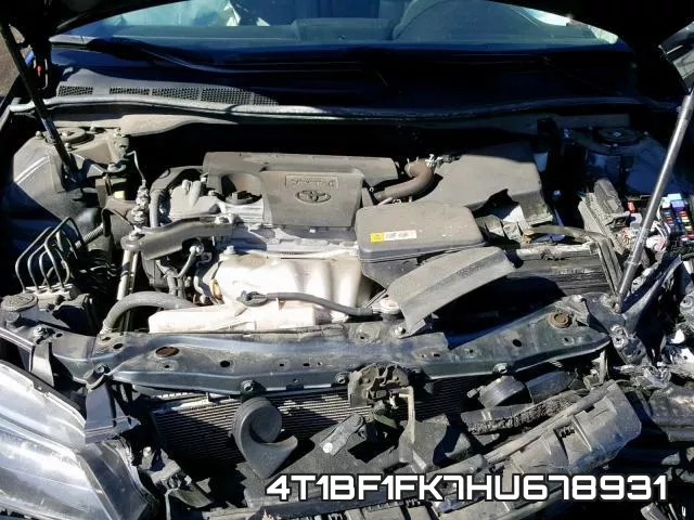 4T1BF1FK7HU678931 фото 5