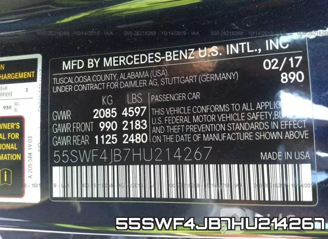 55SWF4JB7HU214267 фото 8
