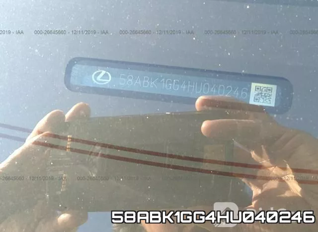58ABK1GG4HU040246 фото 10