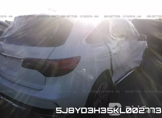 5J8YD3H35KL002773 фото 4