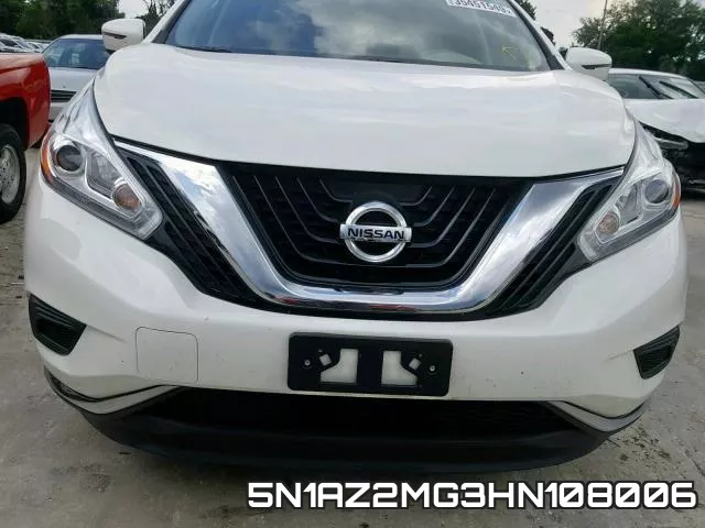 5N1AZ2MG3HN108006 фото 6