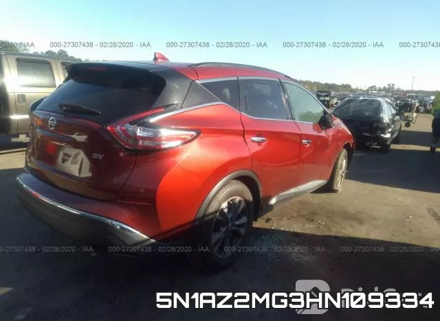 5N1AZ2MG3HN109334 фото 4