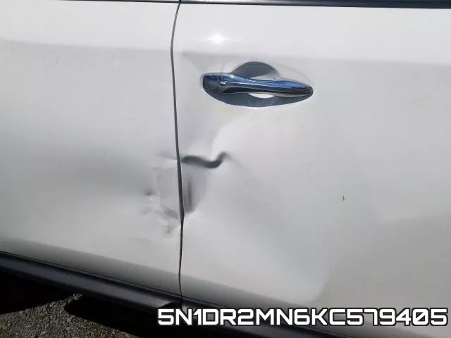 5N1DR2MN6KC579405 фото 6