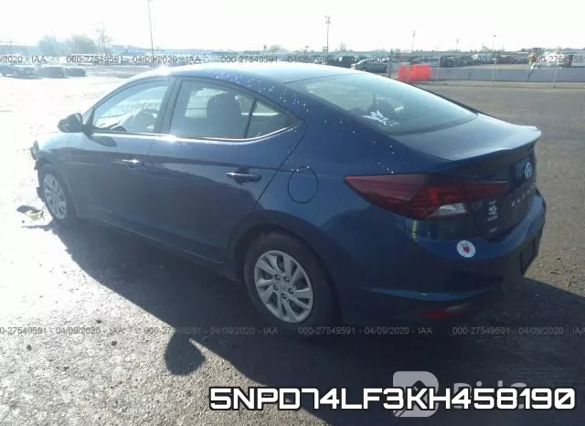 5NPD74LF3KH458190 фото 3