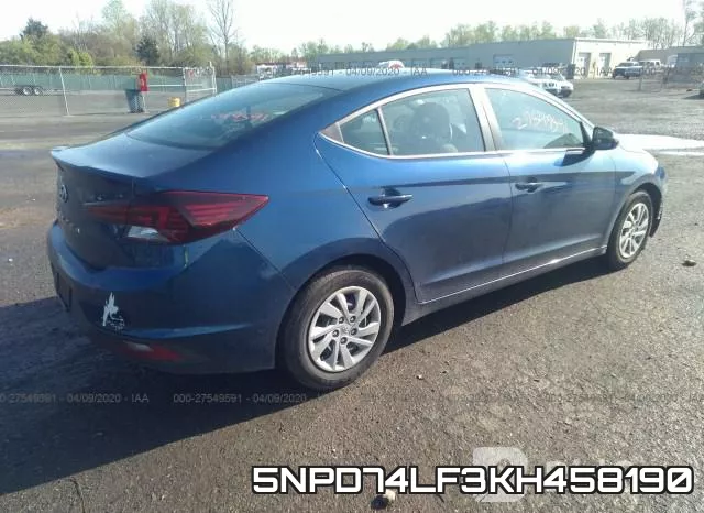 5NPD74LF3KH458190 фото 4