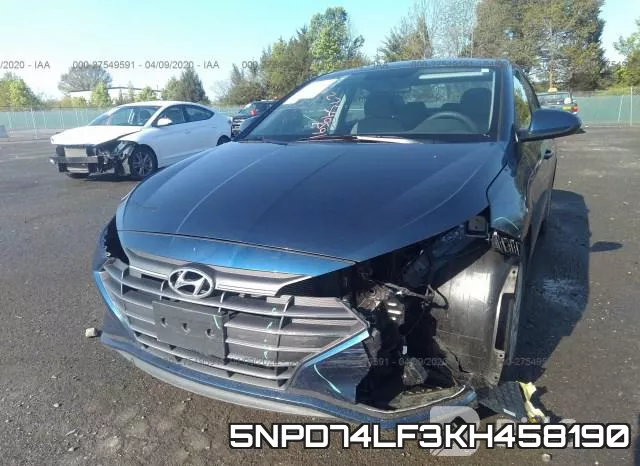 5NPD74LF3KH458190 фото 6