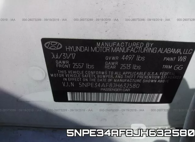 5NPE34AF8JH632580 фото 6
