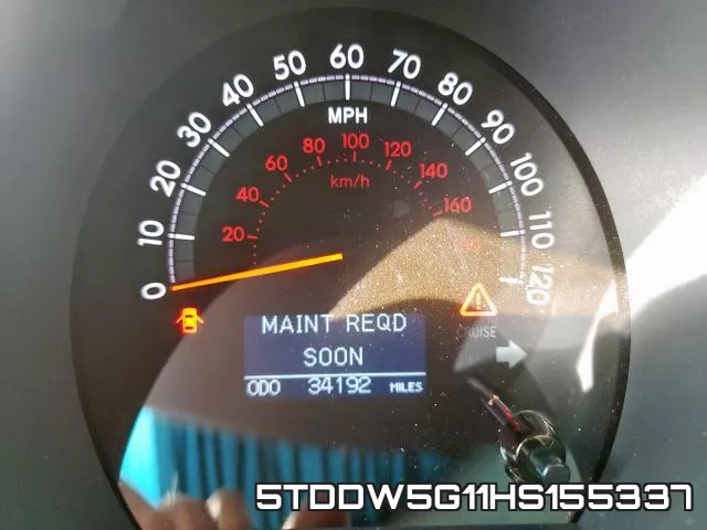5TDDW5G11HS155337 фото 5