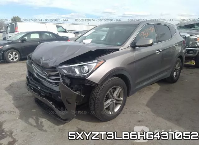 5XYZT3LB6HG437052 фото 3