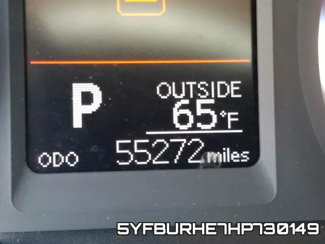 5YFBURHE7HP730149 фото 8