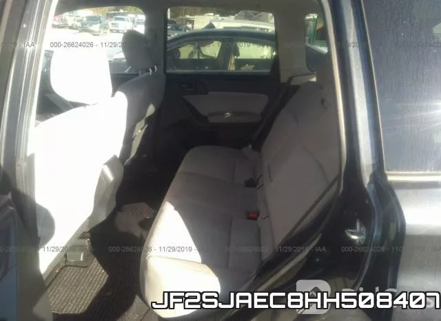 JF2SJAEC8HH508407 фото 6