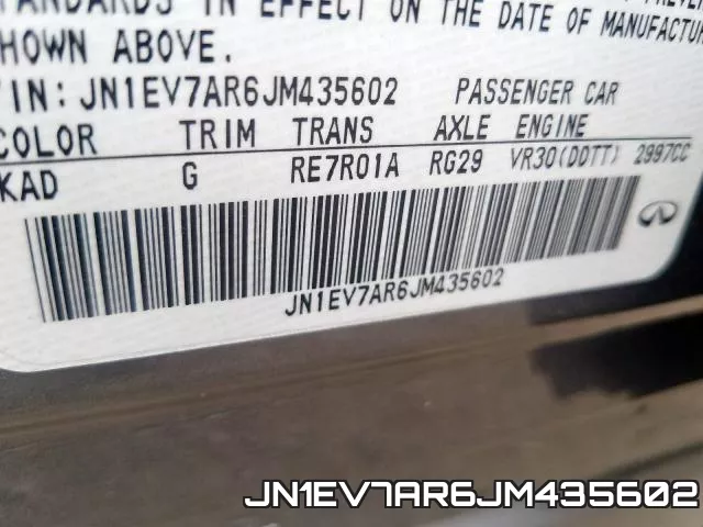 JN1EV7AR6JM435602 фото 2