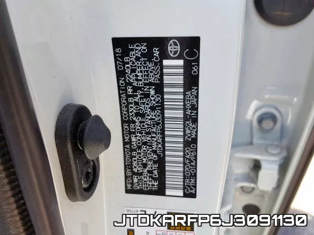 JTDKARFP6J3091130 фото 2