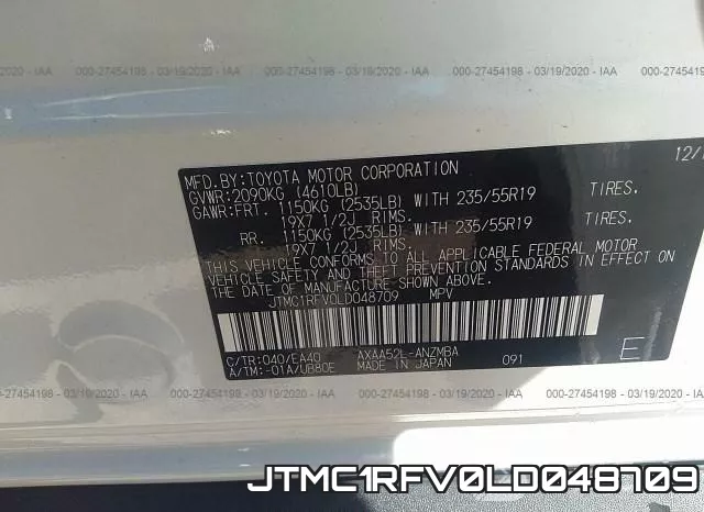 JTMC1RFV0LD048709 фото 10