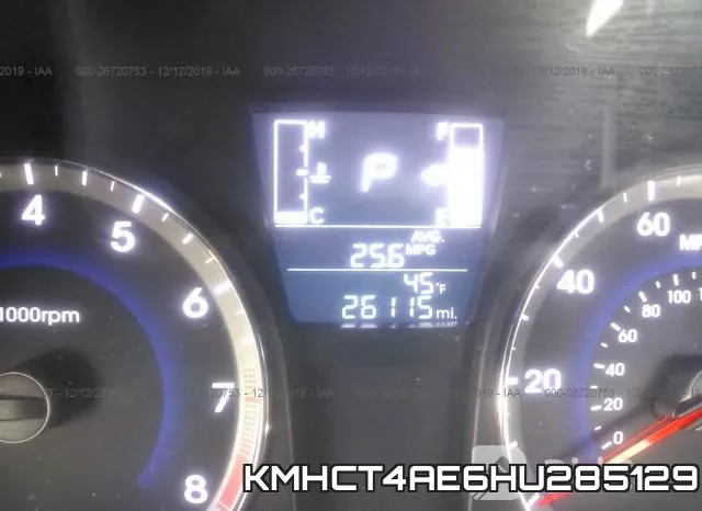 KMHCT4AE6HU285129 фото 4